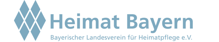 Logo mit Link zur Startseite. Heimat Bayern, Bayerischer Landesverein für Heimatpflege e.V.