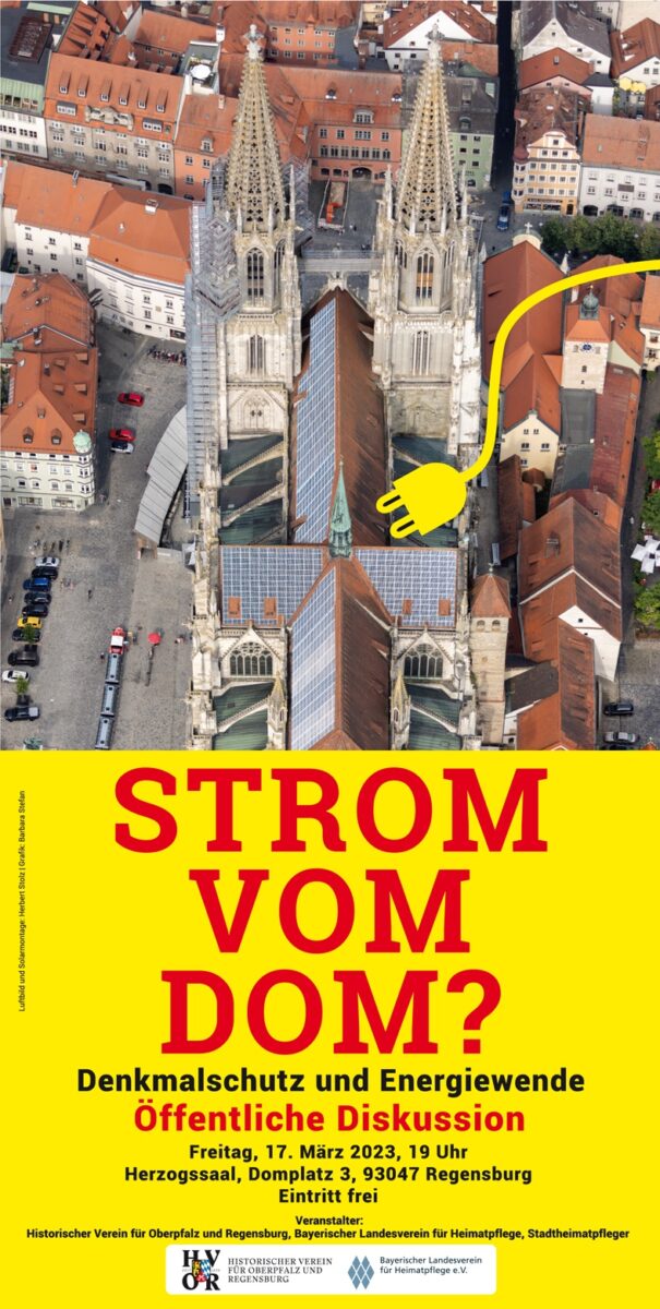 Flyer Strom vom Dom? Veranstaltung