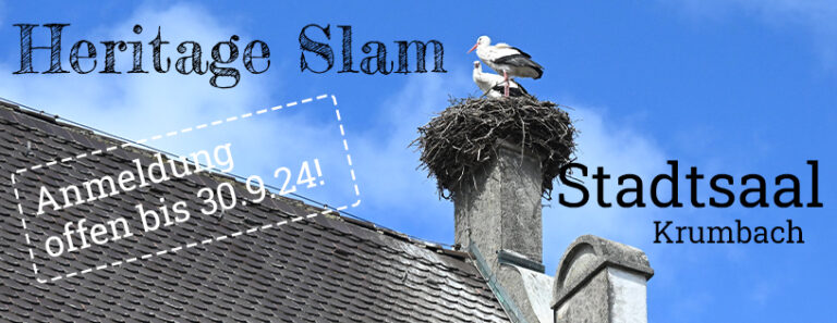 Facebook Banner für Veranstaltung Hertiage Slam24