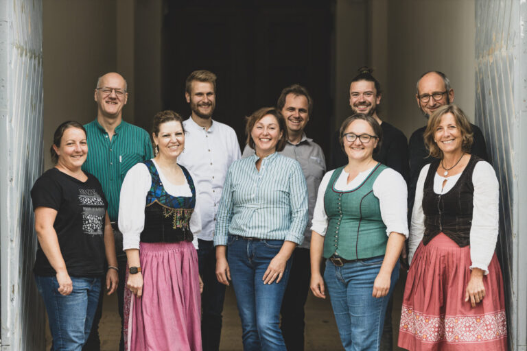 Das gesamte Team der Volksmusik des Landesvereins