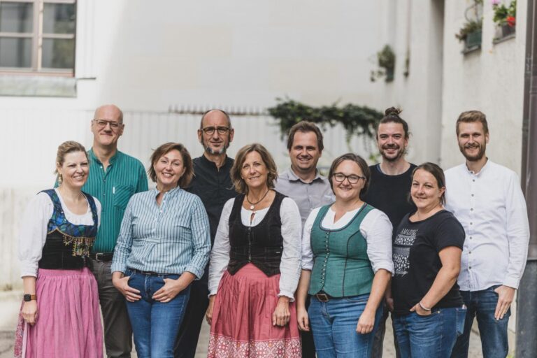 Das Volksmusik-Team des Landesvereins