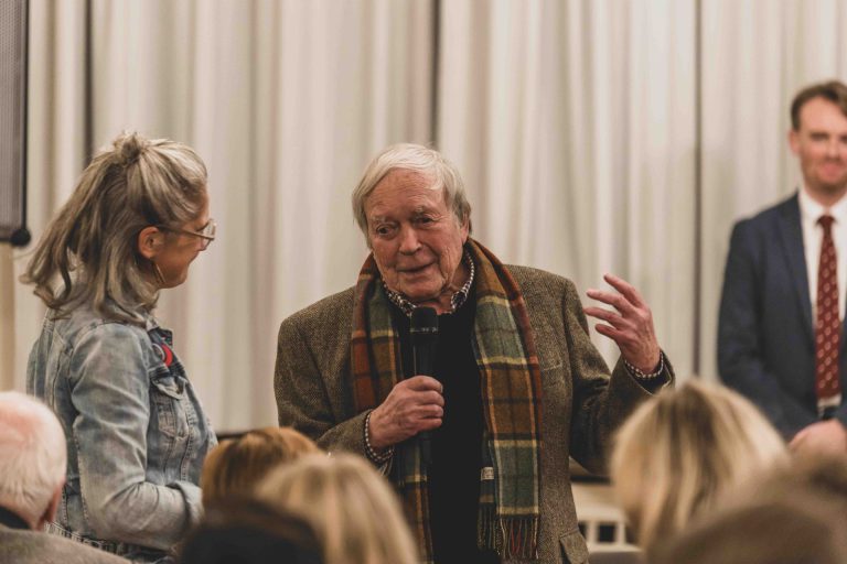 Dieter Wieland bei der Verleihung des Dieter-Wieland-Preises 2024